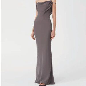 MISHA Olivette Georgette Maxi Dress NWT